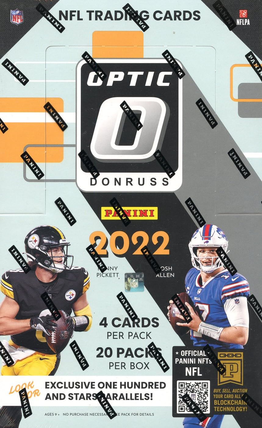 Amazon.com: 2022 Donruss Optic Football Factory Sealed Retail Box